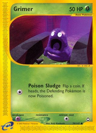 Grimer (79/147) [Aquapolis] Reverse Holofoil