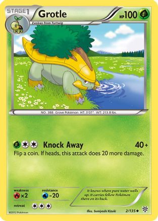 Grotle (2/135) [Black & White: Plasma Storm] Reverse Holofoil