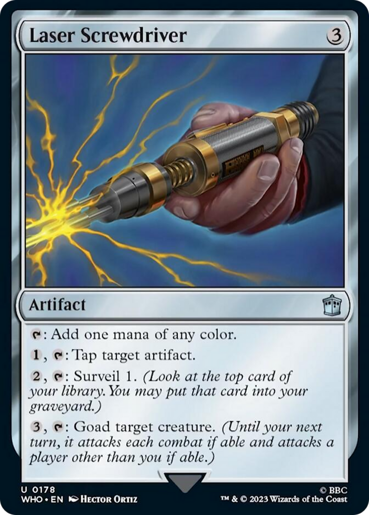 Laser Screwdriver [Doctor Who] Foil