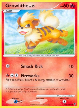 Growlithe (108/147) [Platinum: Supreme Victors] Reverse Holofoil