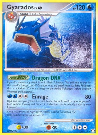 Gyarados (26/123) [Diamond & Pearl: Mysterious Treasures] Reverse Holofoil