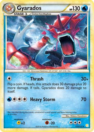 Gyarados (123/123) [HeartGold & SoulSilver: Base Set] Reverse Holofoil