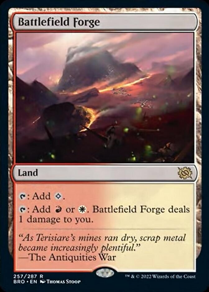 Battlefield Forge [The Brothers' War] Foil