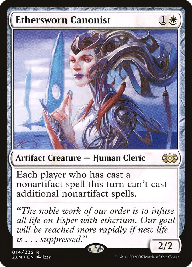 Ethersworn Canonist [Double Masters] Foil