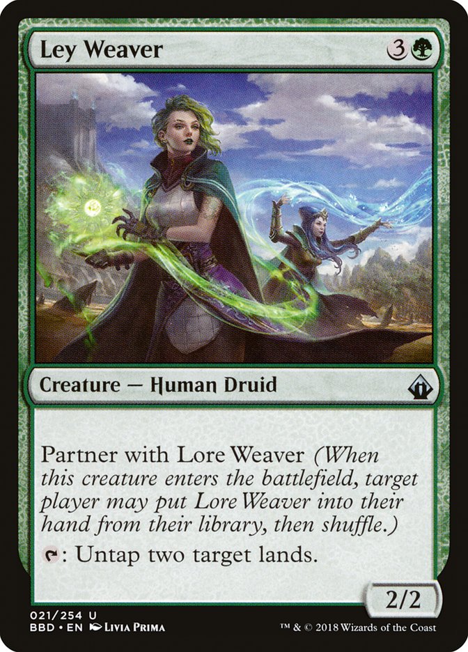 Ley Weaver [Battlebond] Foil