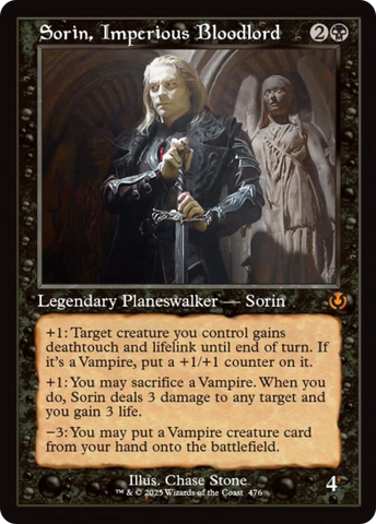 Sorin, Imperious Bloodlord (Retro Frame) [Innistrad Remastered]