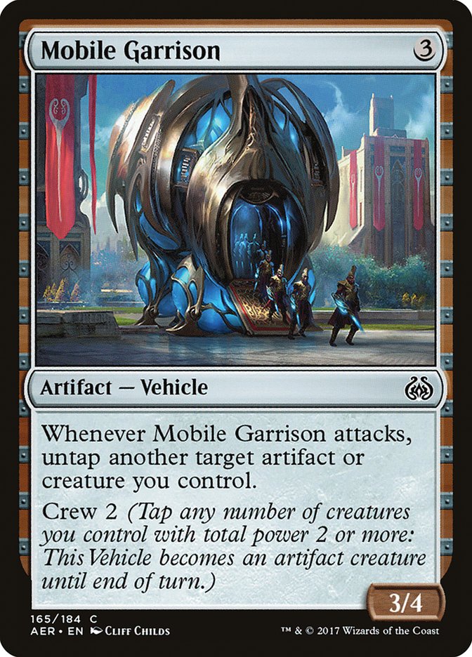 Mobile Garrison [Aether Revolt] Foil