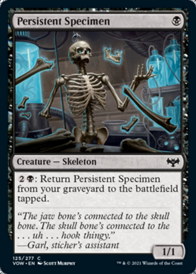 Persistent Specimen [Innistrad: Crimson Vow] Foil
