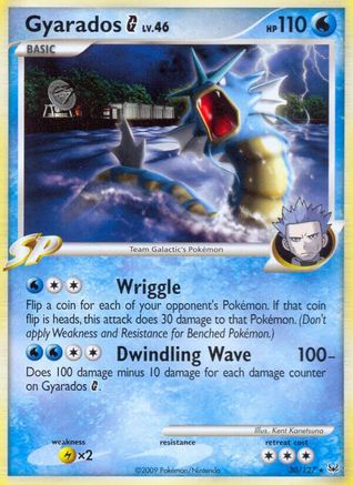 Gyarados G (30/127) [Platinum: Base Set] Reverse Holofoil
