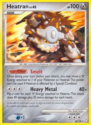 Heatran (30/146) [Diamond & Pearl: Legends Awakened] Reverse Holofoil
