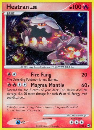 Heatran (3/99) [Platinum: Arceus] Reverse Holofoil