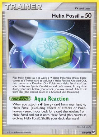 Helix Fossil (93/99) [Platinum: Arceus] Reverse Holofoil