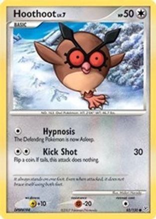 Hoothoot (85/130) [Diamond & Pearl: Base Set] Reverse Holofoil