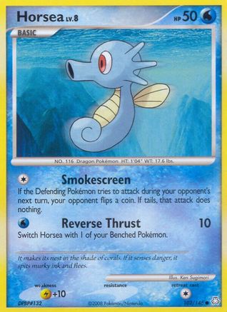Horsea (102/146) [Diamond & Pearl: Legends Awakened] Reverse Holofoil