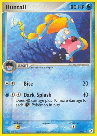 Huntail (19/101) [EX: Hidden Legends] Reverse Holofoil