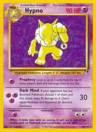 Hypno (25/110) [Legendary Collection] Reverse Holofoil