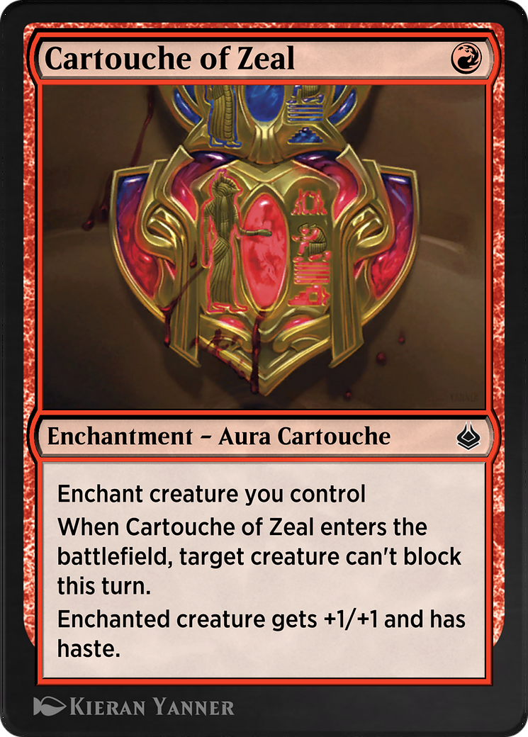 Cartouche of Zeal  [Amonkhet Remastered]