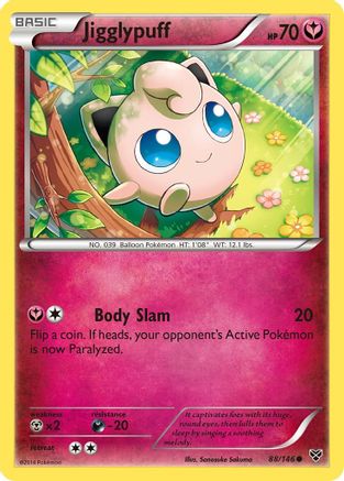 Jigglypuff (88/146) [XY: Base Set] Reverse Holofoil