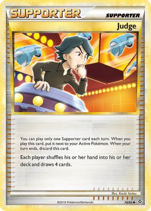 Judge (78/95) [HeartGold & SoulSilver: Unleashed] Reverse Holofoil