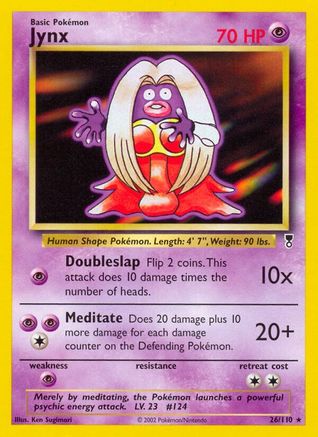 Jynx (26/110) [Legendary Collection] Reverse Holofoil