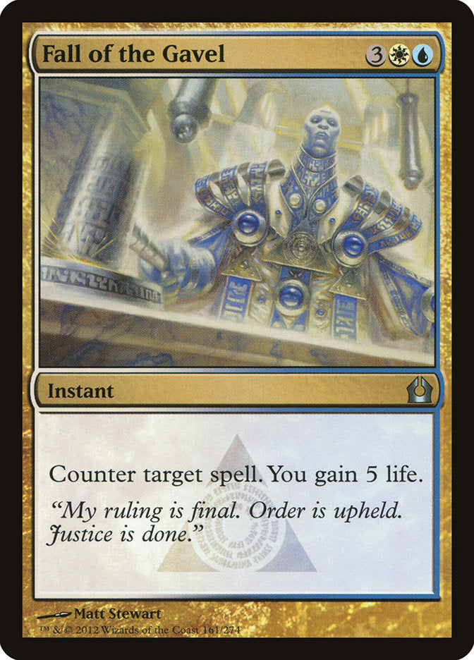 Fall of the Gavel [Return to Ravnica] Foil