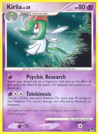 Kirlia (8/17) [POP Series 7] Holofoil