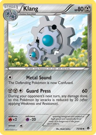 Klang (75/98) [Black & White: Emerging Powers] Reverse Holofoil