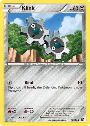 Klink (74/114) [Black & White: Base Set] Reverse Holofoil