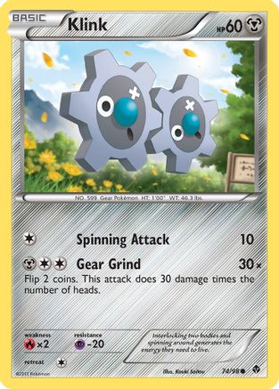 Klink (74/98) [Black & White: Emerging Powers] Reverse Holofoil