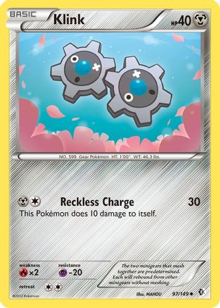 Klink (97/149) [Black & White: Boundaries Crossed] Reverse Holofoil