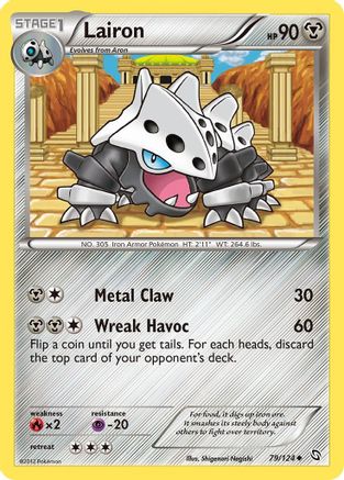 Lairon (79/124) [Black & White: Dragons Exalted] Reverse Holofoil