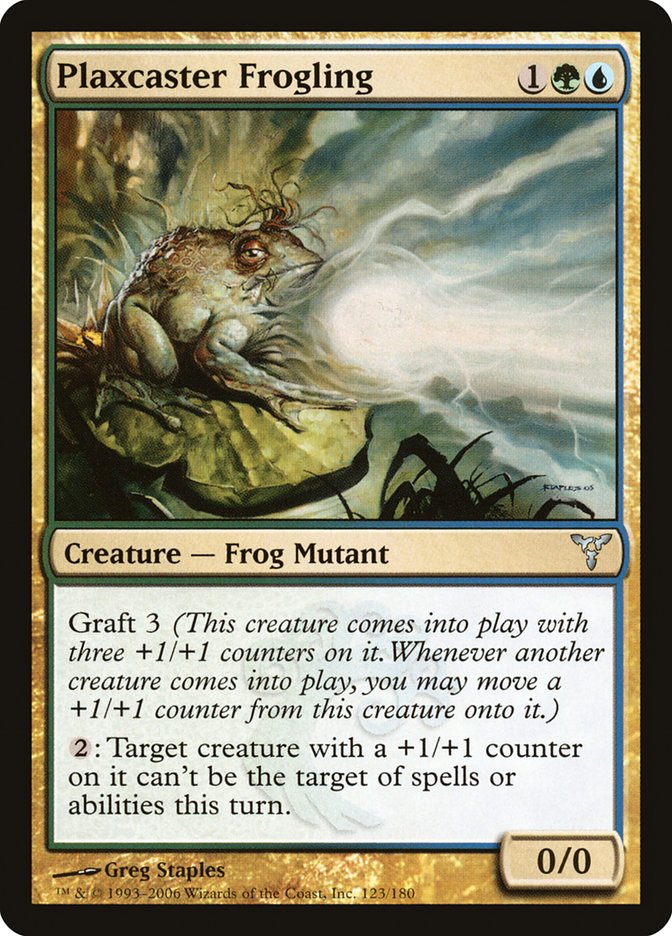 Plaxcaster Frogling [Dissension] Foil