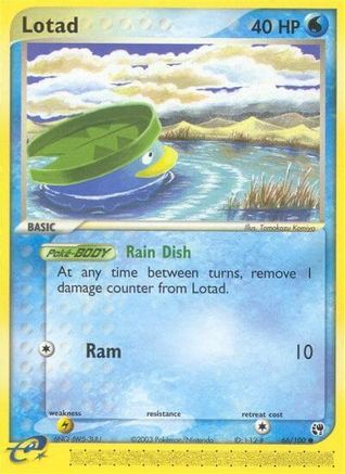 Lotad (66/100) [EX: Sandstorm] Reverse Holofoil