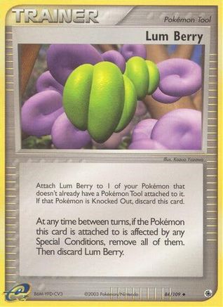 Lum Berry (84/109) [EX: Ruby & Sapphire] Reverse Holofoil