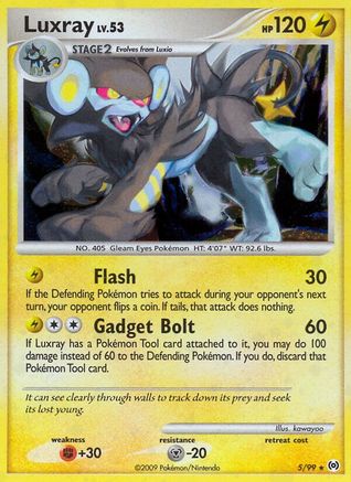 Luxray (5/99) [Platinum: Arceus] Reverse Holofoil