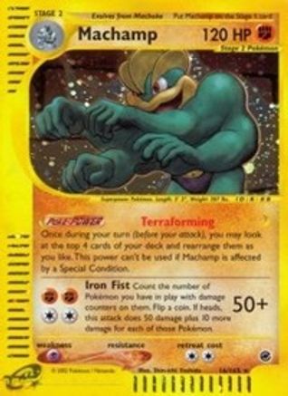 Machamp (16/165) [Expedition: Base Set] Reverse Holofoil