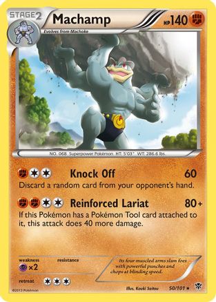 Machamp (50/101) [Black & White: Plasma Blast] Reverse Holofoil