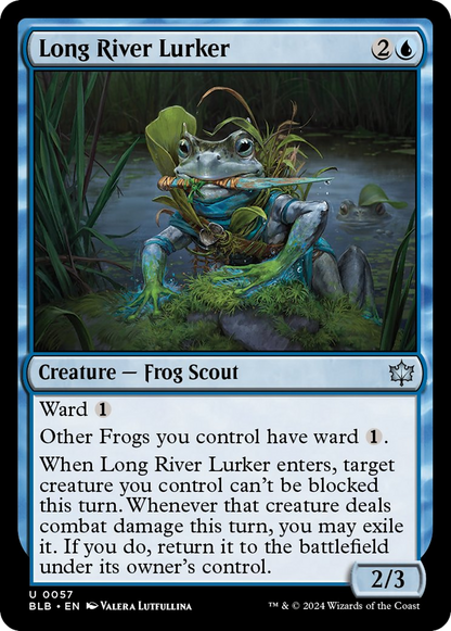 Long River Lurker [Bloomburrow] Foil