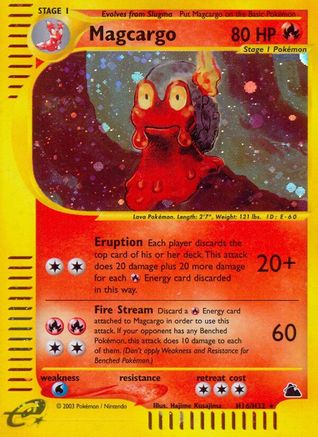 Magcargo (H16/H32) [Skyridge] Reverse Holofoil