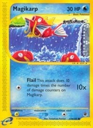 Magikarp (118/165) [Expedition: Base Set] Reverse Holofoil