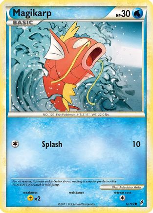 Magikarp (61/95) [HeartGold & SoulSilver: Call of Legends] Reverse Holofoil