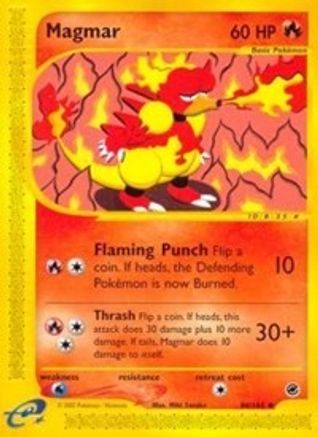 Magmar (86/165) [Expedition: Base Set] Reverse Holofoil