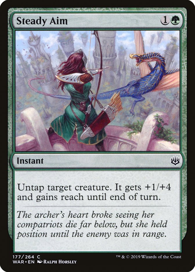 Steady Aim [War of the Spark] Foil