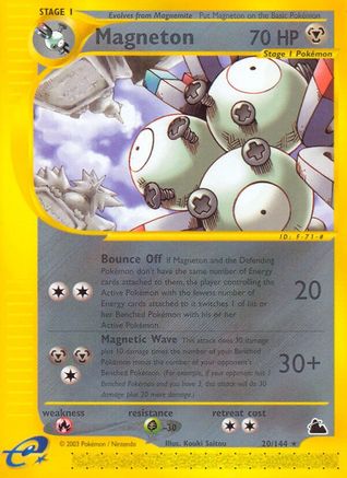 Magneton (20/144) [Skyridge] Reverse Holofoil