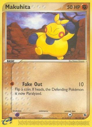 Makuhita (58/109) [EX: Ruby & Sapphire] Reverse Holofoil