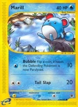 Marill (120/165) [Expedition: Base Set] Reverse Holofoil