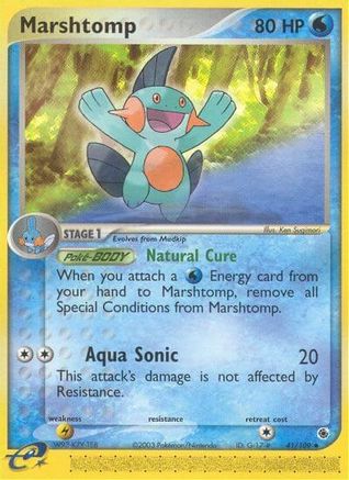Marshtomp (41/109) [EX: Ruby & Sapphire] Reverse Holofoil
