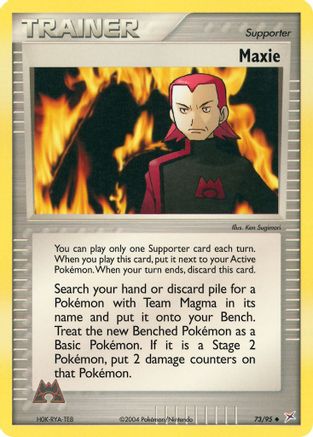 Maxie (73/95) [EX: Team Magma vs Team Aqua] Reverse Holofoil