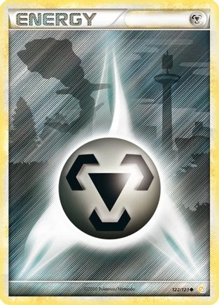 Metal Energy (122/123) [HeartGold & SoulSilver: Base Set] Reverse Holofoil