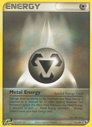 Metal Energy (94/109) [EX: Ruby & Sapphire] Reverse Holofoil